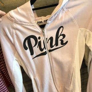 PINK brand zip up light purple size small